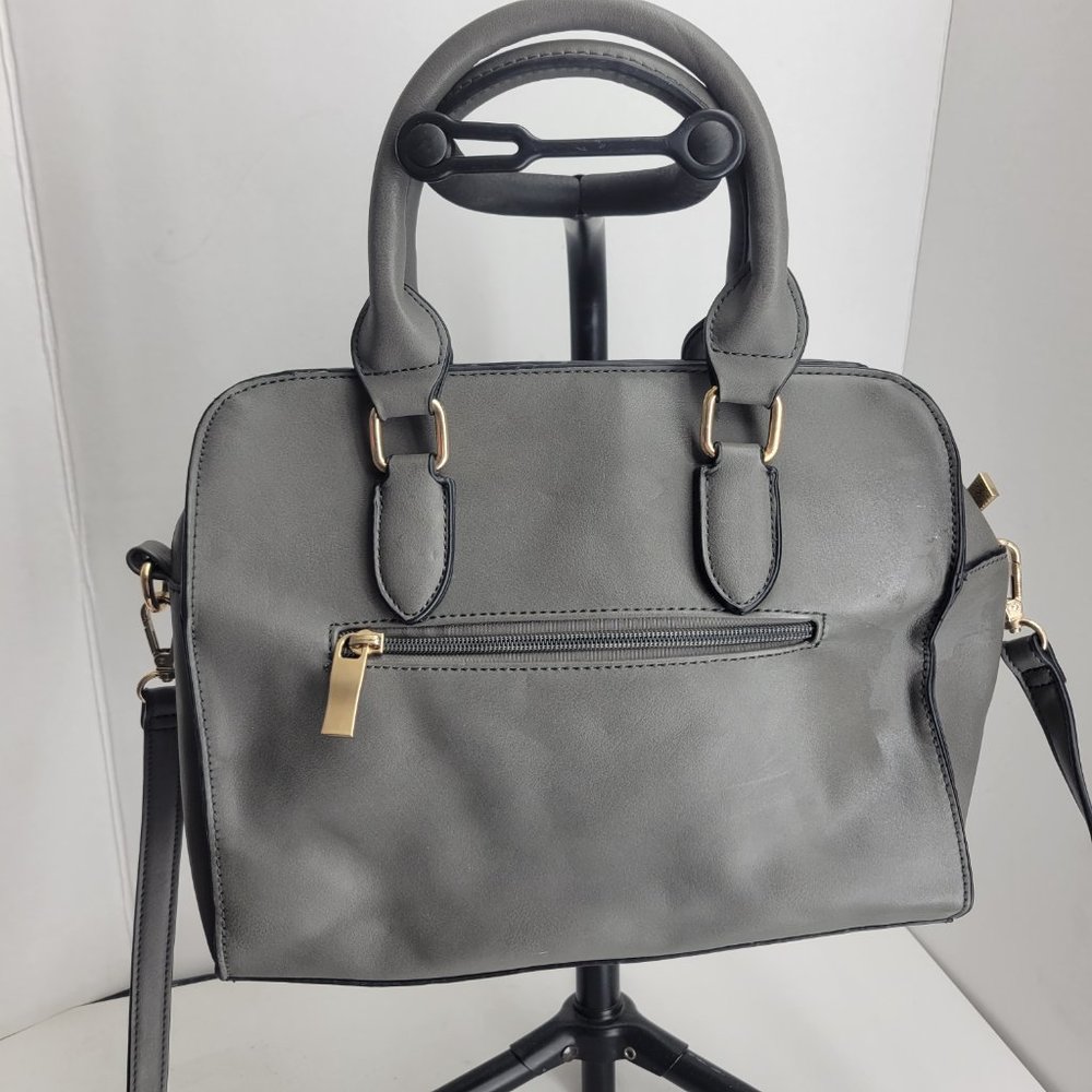 Unbranded Mini Satchel Bag Dark Gray View 4